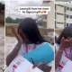 Nigerian lady in tears as mother surprises her with land gift on sign out day