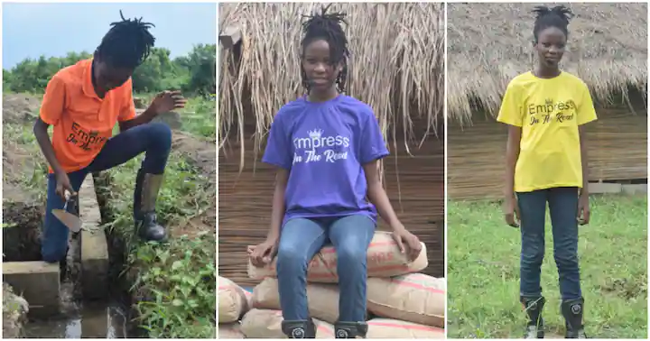 Meet Empress Esi The Ghanaian Girl Building Schools in Villages and Giving Joy to the Needy Through Charity
