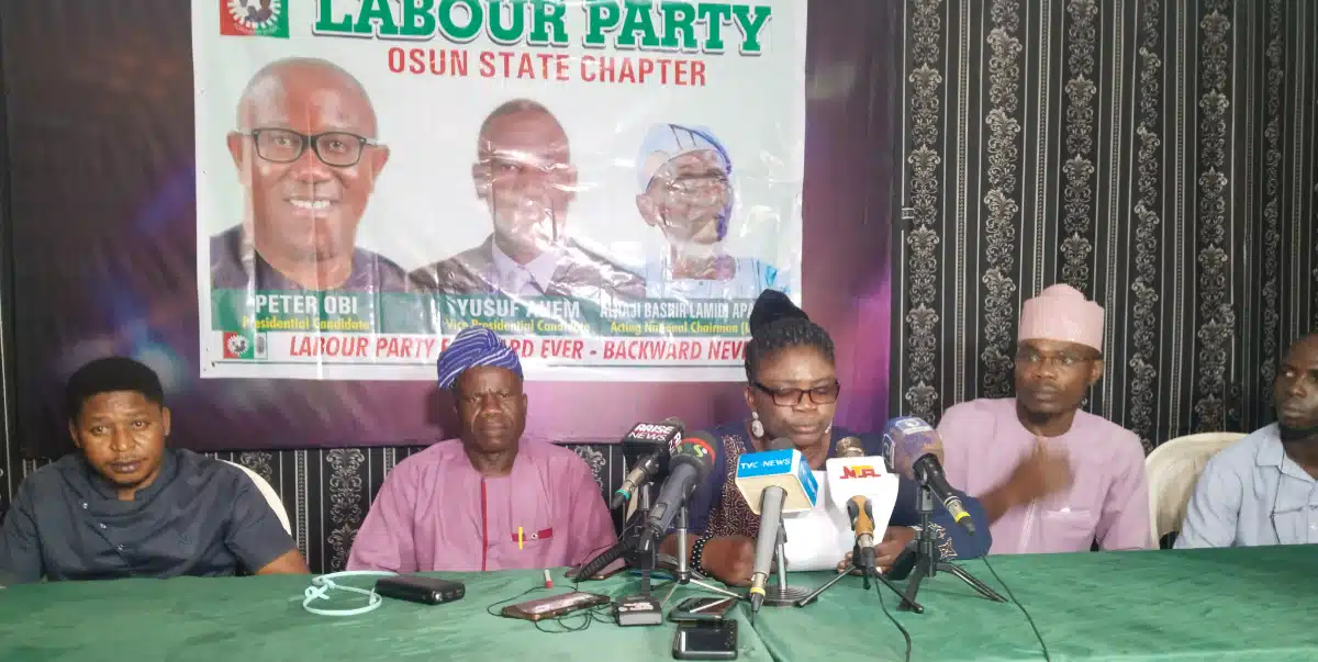 Osun Labour Party suspends chairman over misappropriation of funds