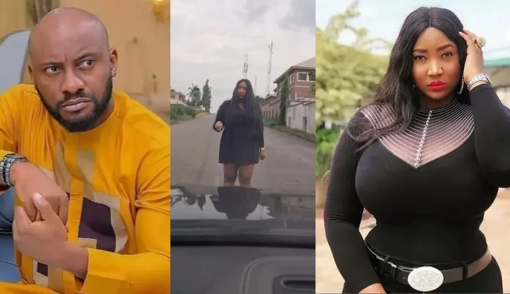 “My second wife Judy has run mad” – Actor Yul Edochie cries out as drama ensues in new video (Watch)