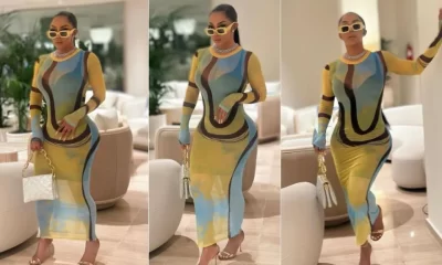 “You need a refund” – Netizens blast Toke Makinwa as she flaunts her enviable curves
