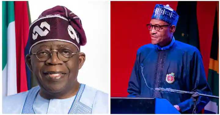 Probe Buhari for Alleged Illegal Withdrawal of Funds From CBN, Group Tasks Tinubu