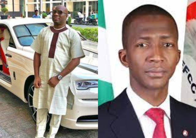 “Happiness overload for mompha”- Mompha mocks EFCC chairman, AbdulRasheed Bawa following his suspension