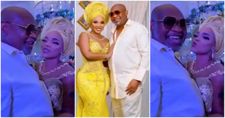 Iyabo Ojo and Lover Paulo Leave Tongues Wagging With PDA Video at Warri Pikin’s Wedding Party