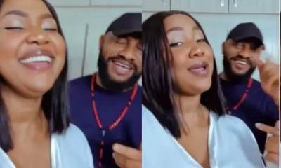 “I found a girl beautiful and sweet” – Yul Edochie serenades 2nd wife Judy Austin with sweet love song