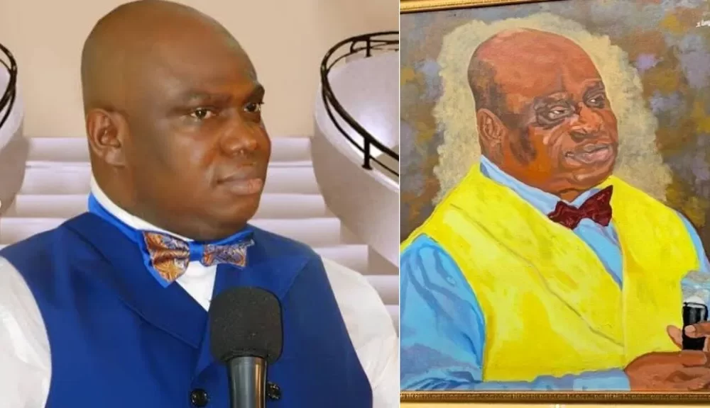 “Which kind wickedness be this?” – OPM pastor cries out after painting an artiste drew of him