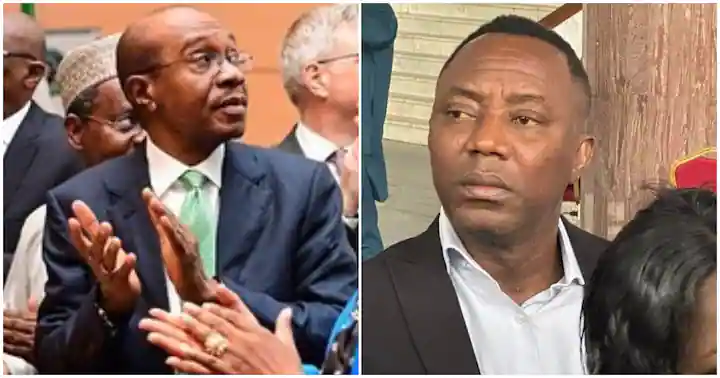 Emefiele: Sowore Lists 4 ‘Accomplices’ Who Should Be Arrested Alongside Suspended CBN Governor