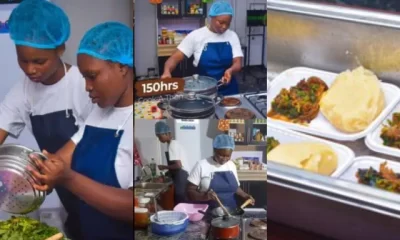 “16 hours and still counting” – Ondo Chef Deo streams 150-hour cook-a-thon live, amasses 1k+ audience